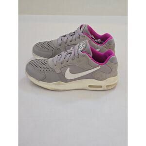 Nike Air Max Girls 4.5 Shoes Sneakers Guile Low Top, Atmosphere Gray 917642-004